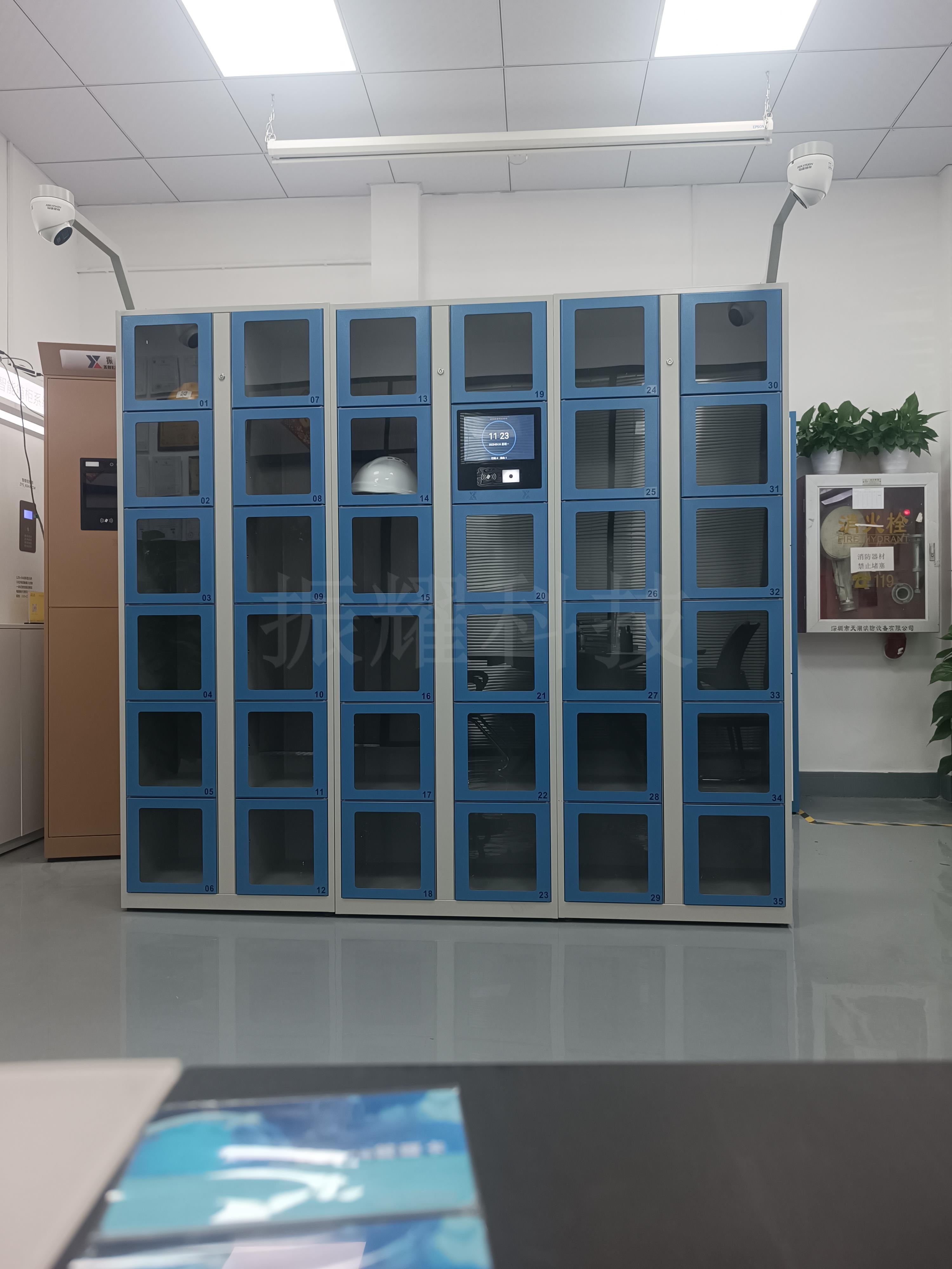 智能安全帽領用柜